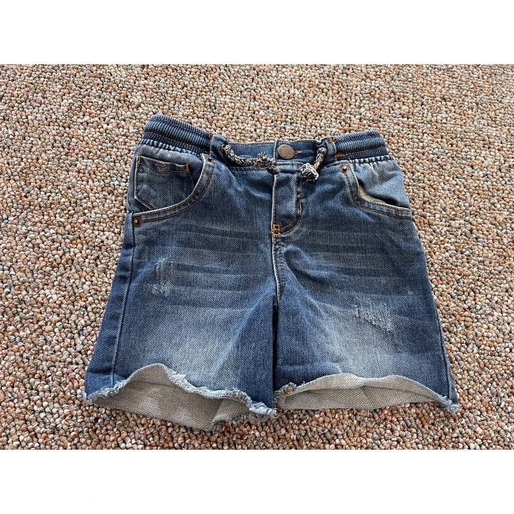 OshKosh Boys Jogger Denim Shorts 3T